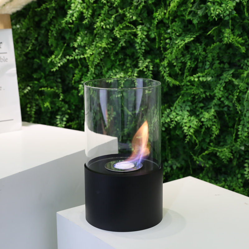 JHY DESIGN Metal BioEthanol Outdoor Tabletop Fireplace with Flame Guard & Reviews Wayfair